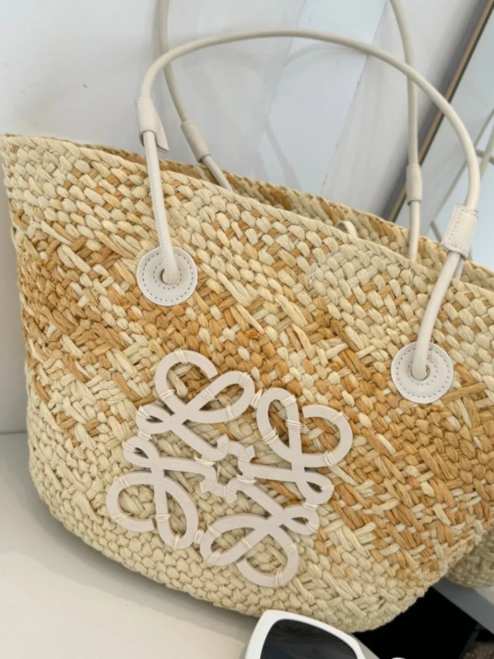 💍LOEWE💍 50x25x28cm straw bag